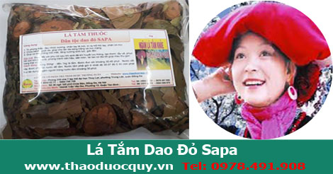 L&aacute; tắm dao đỏ rất tốt cho phụ nữ sau sinh